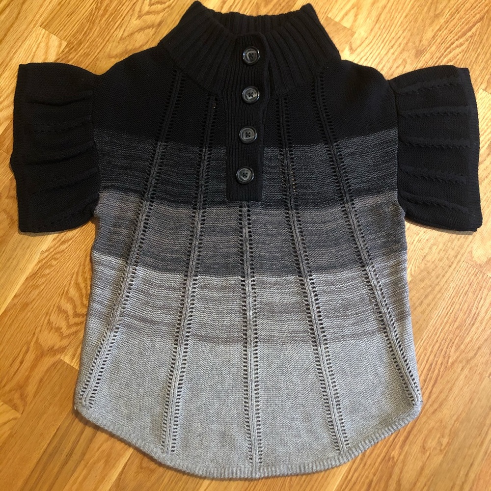BCBG button sweater